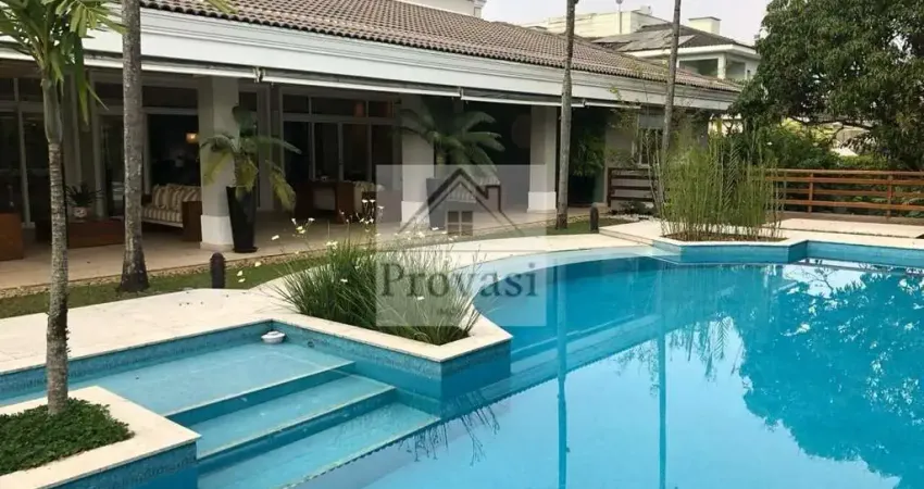 Casa com 5 suítes, academia e garagem coberta- 1000m2-  Alphaville Residencial 2 - Por R$17.500.000,00