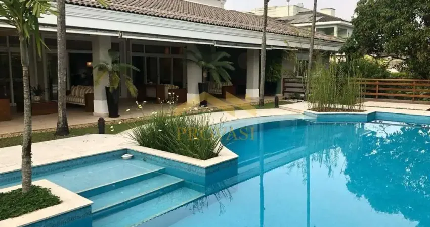 Casa com 5 suítes, academia e garagem coberta- 1000m2-  alphaville residencial 2 - por r$17.500.000,00