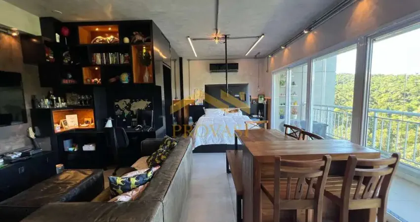 Trix housing tamboré - trix tamboré - 50 metros - 1 dormitório - vista para mata