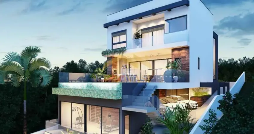 Genesis 2 alphaville - bellissima casa no condominio genesis 2 - 575m² - 4 suítes + escritório reversível - r$ 8.000.000,00