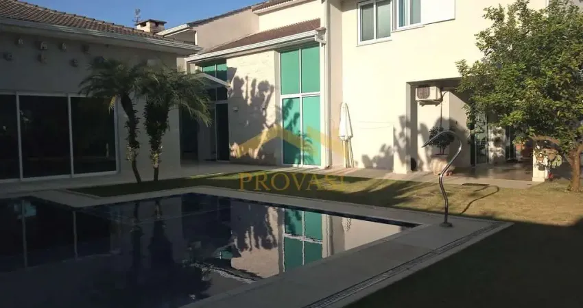 Alphaville residencial 3 (santana de parnaíba) - bela casa no residencial 3 - 720² - 4 dorms. (2 suítes) -área de lazer - r$ 6.950.000,00