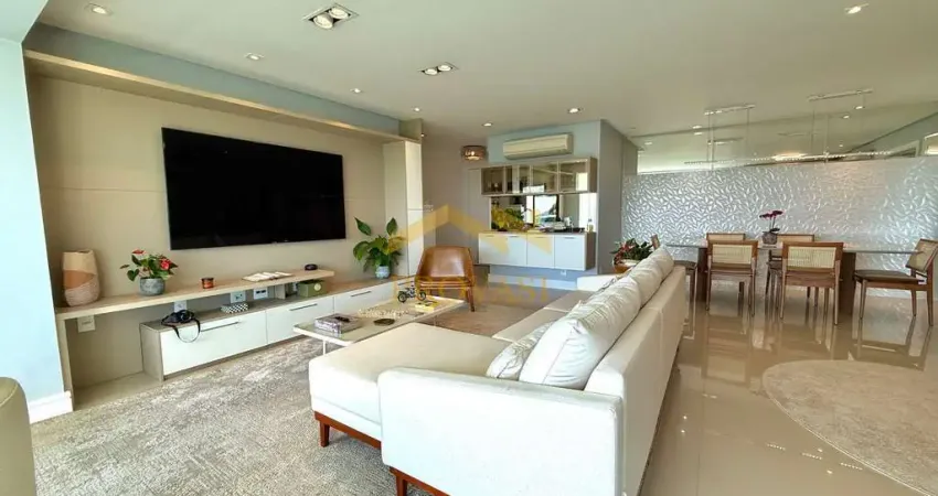 Ereditá - locação - apartamento 202m - 3 suítes - 3 vagas de garagem - varanda gourmet - andar alto com vista