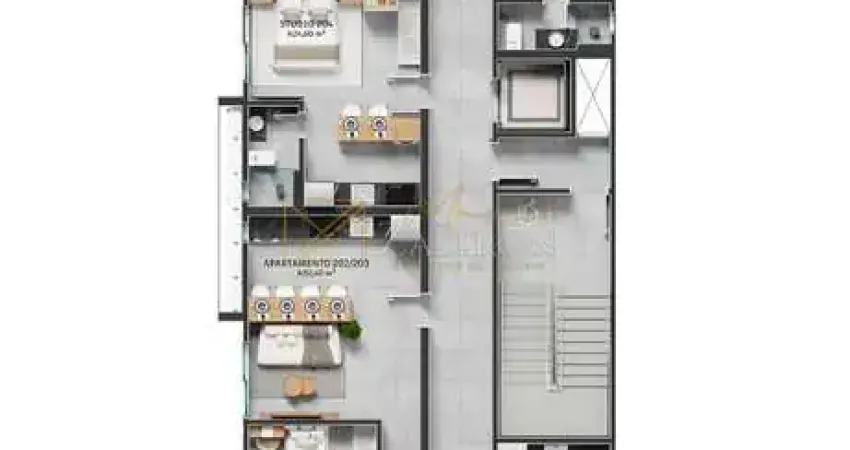 Lançamento viva mar studios a 300 metros da praia em ingleses florianópolis