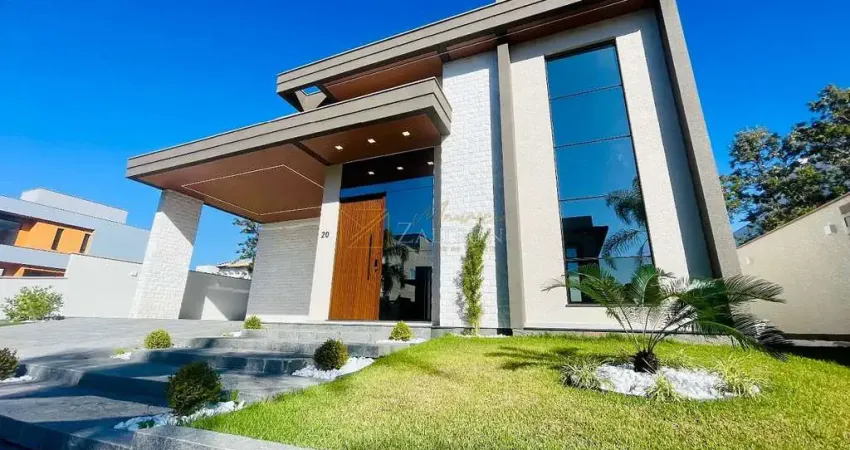 Casa nova em condomínio fechado com 3 suítes na praia dos ingleses em florianópolis