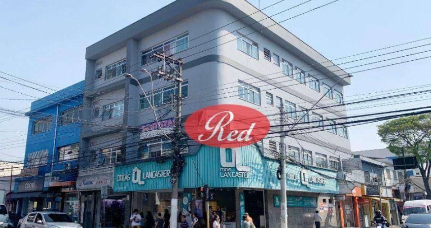 Kitnet com 1 dormitório para alugar, 27 m² por R$ 1.123,00/mês - Centro - Suzano/SP