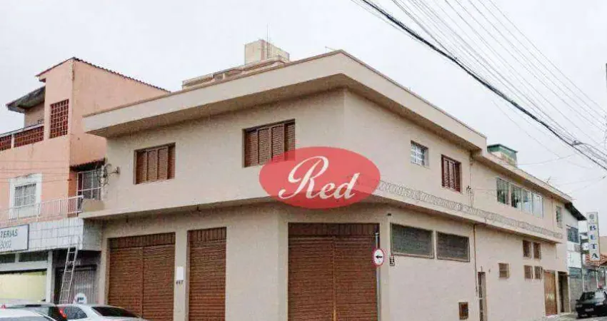 Casa com 3 dormitórios para alugar, 252 m² por R$ 3.984,69/mês - Centro - Suzano/SP