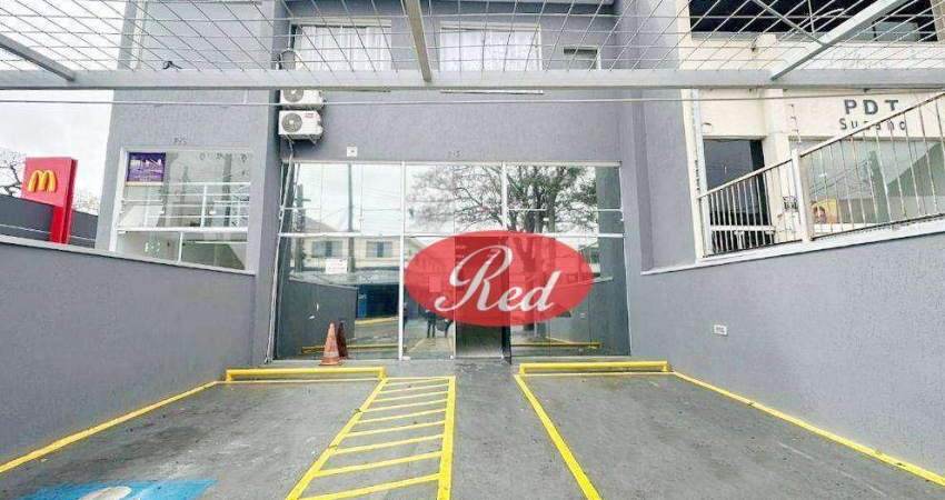 OPORTUNIDADE SALÃO PARA LOCAÇÃO, EXECELENTE LOCALIZAÇÃO, 270m² por R$ 13.500/mês - RUA BARUEL - Suzano/SP