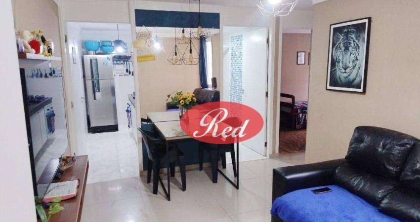 Apartamento com 2 dormitórios à venda, 49 m² por R$ 215.000,00 - Parque Santa Rosa - Suzano/SP