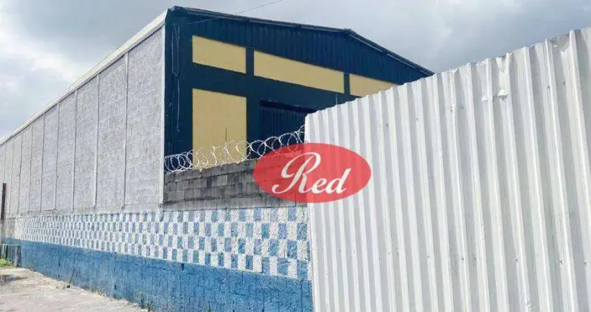 Galpão para alugar, 402 m² por r$ 10.344,19/mês - vila amorim - suzano/sp