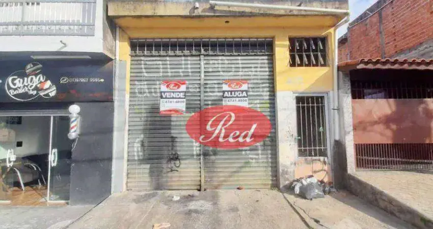 Salão, 121 m² - venda por R$ 350.000,00 ou aluguel por R$ 3.150,00/mês - Vila Santa Margarida - Ferraz de Vasconcelos/SP
