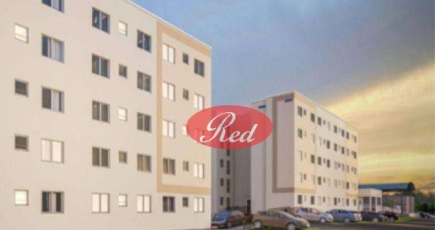 Apartamento com 2 dormitórios para alugar, 48 m² por R$ 1.098,46/mês - Chácara Estância Paulista - Suzano/SP