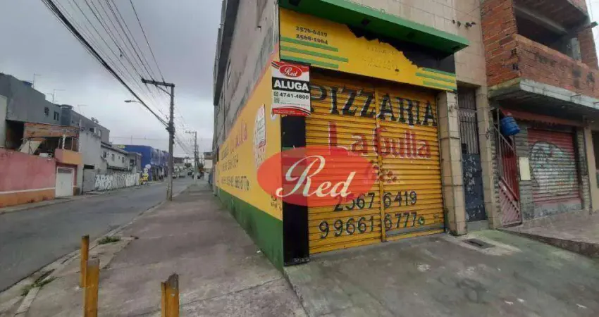 Salão para alugar, 100 m² por r$ 1.600,00/mês - cidade kemel - ferraz de vasconcelos/sp