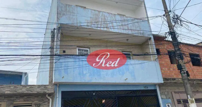Casa com 2 dormitórios para alugar, 50 m² por r$ 864,85/mês - jardim varan - suzano/sp