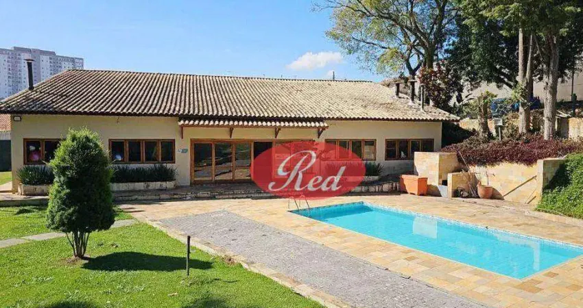 Chácara com 3 dormitórios à venda, 9531 m² por r$ 11.000.000,00 - vila amélia - poá/sp