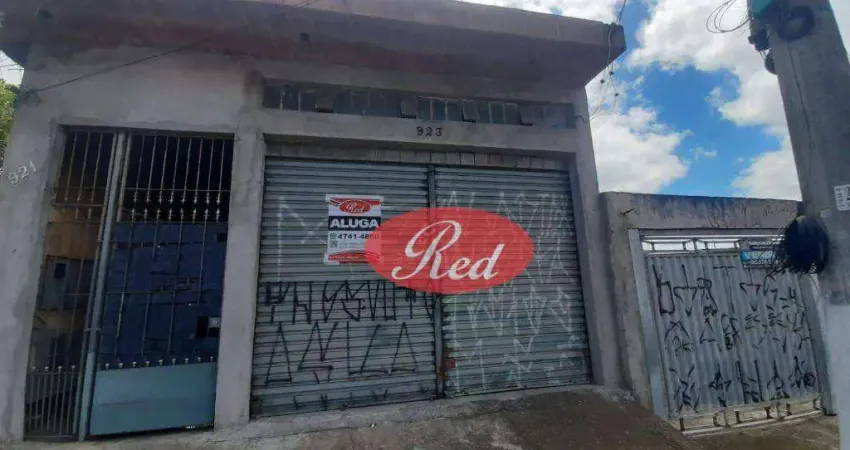 Salão para alugar, 82 m² por r$ 1.280,26/mês - jardim varan - suzano/sp