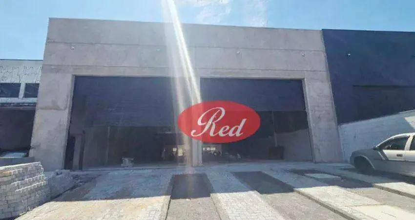 Galpão para alugar, 636 m² por r$ 20.245,43/mês - jardim revista - suzano/sp