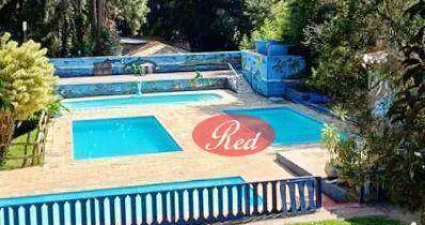 Sítio com 10 dormitórios, 21858 m² - venda por r$ 4.000.000,00 ou aluguel por r$ 31.180,94/mês - parque cerejeiras - suzano/sp