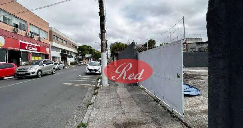 Terreno para alugar, 514 m² por r$ 6.340,00/mês - jardim santa helena - suzano/sp