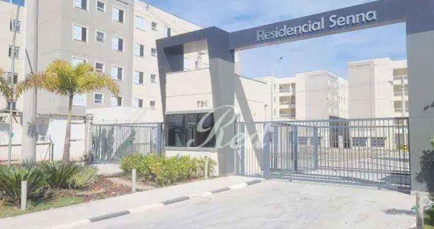 Apartamento com 2 dormitórios para alugar, 43 m² por r$ 1.465,20/mês - parque santa rosa - suzano/sp