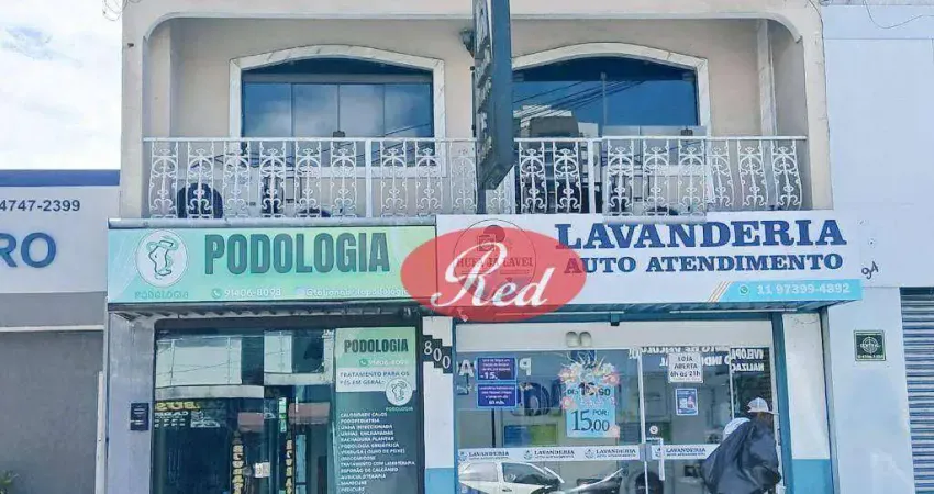 Sala para alugar, 68 m² por r$ 1.950,00/mês - parque suzano - suzano/sp