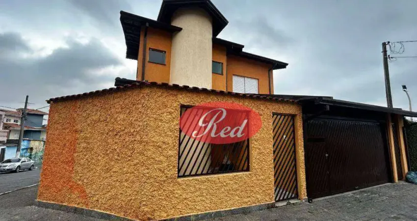 Casa com 2 dormitórios, 250 m² - venda por r$ 850.000,00 ou aluguel por r$ 3.475,05/mês - parque santa rosa - suzano/sp