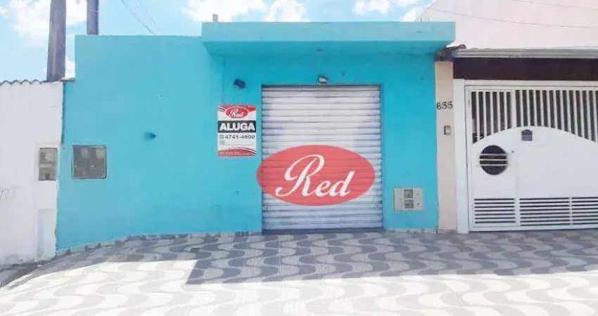 Salão para alugar, 12 m² por r$ 750,00/mês - vila colorado - suzano/sp