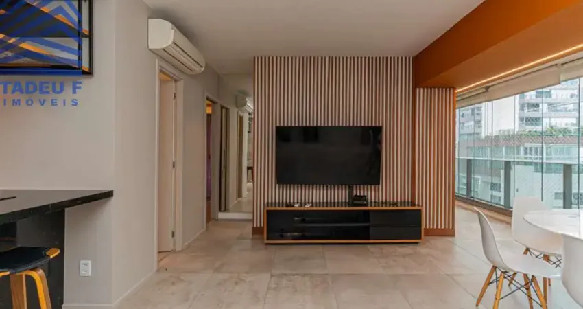 Apartamento para locação, 2 dorms, 2 suítes, 2 vagas no brooklin paulista