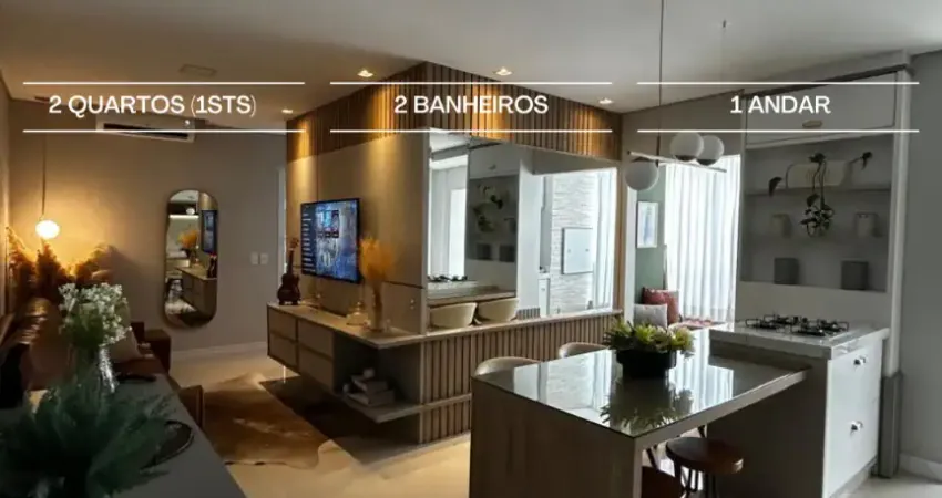 Pronto para morar | 2 quartos ( 1 suite ) 2 vagas de garagem | Costa e Silva