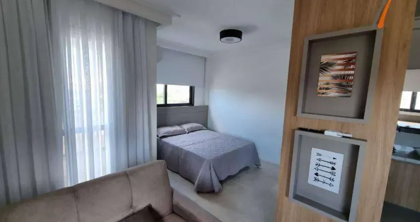 Studio com 1 dormitório, 36 m² - venda por r$ 599.000,00 ou aluguel por r$ 3.838,85/mês - coqueiros - florianópolis/sc