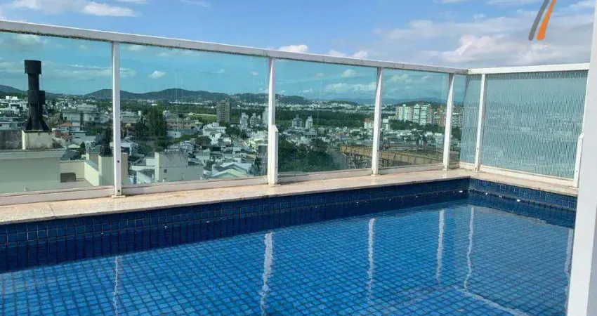 Cobertura com 3 dormitórios para alugar, 200 m² por R$ 8.115,83/mês - Cidade Universitária Pedra Branca - Palhoça/SC