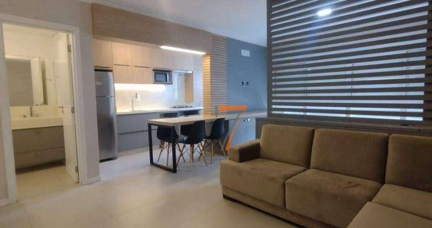 Studio com 1 dormitório para alugar, 40 m² por R$ 4.310,00/mês - Campinas - São José/SC