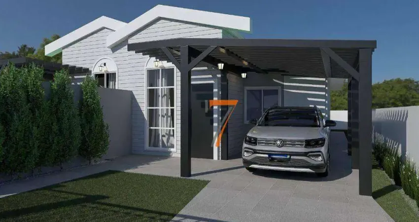 Casa com 3 dormitórios à venda, 80 m² por R$ 536.000,00 - Fundos - Biguaçu/SC