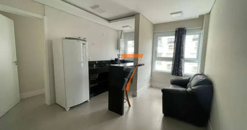Apartamento com 1 dormitório para alugar, 30 m² por R$ 3.900,00/mês - Trindade - Florianópolis/SC