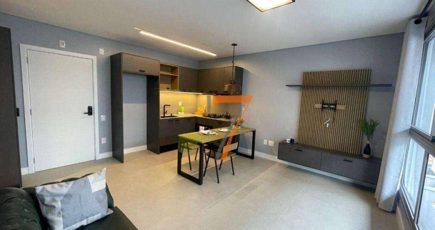 Apartamento com 1 dormitório para alugar, 42 m² por R$ 4.840,01/mês - Jardim Atlântico - Florianópolis/SC