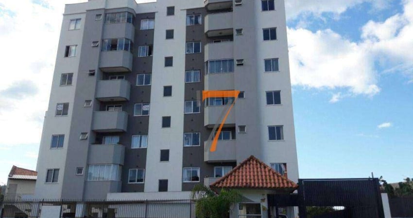 Apartamento com 2 dormitórios para alugar, 70 m² por R$ 2.400,00/mês - Centro - Biguaçu/SC