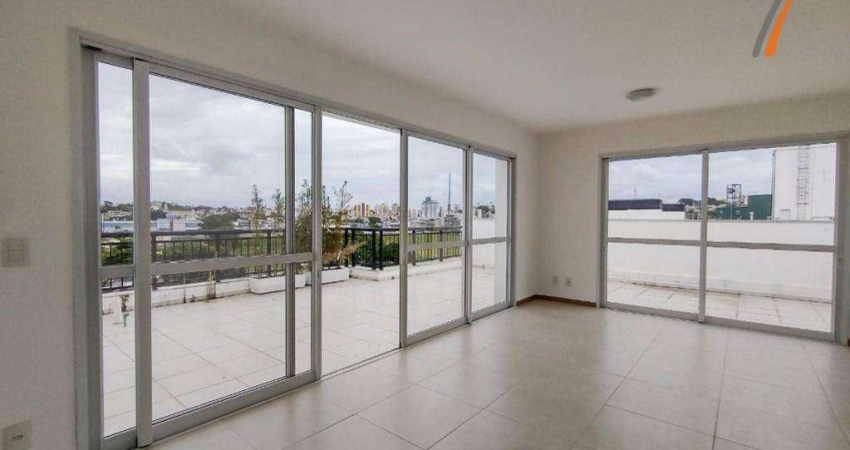 Cobertura com 3 dormitórios para alugar, 190 m² por R$ 9.221,33/mês - Abraão - Florianópolis/SC