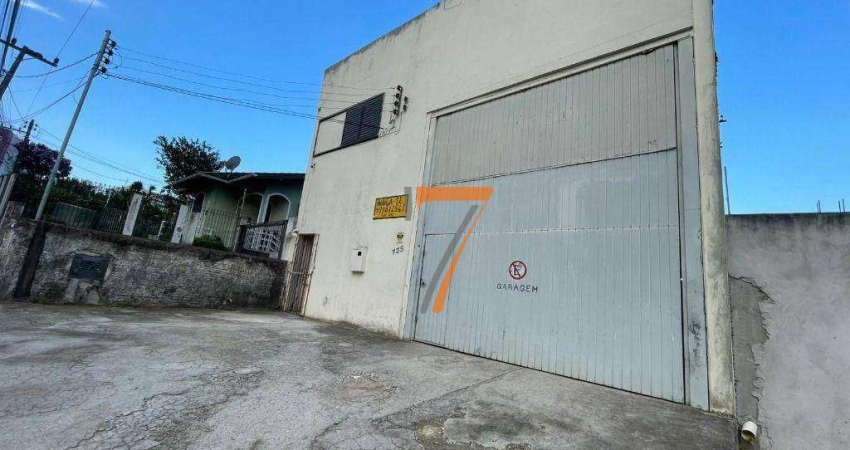 Galpão para alugar, 300 m² por R$ 5.850,00/mês - Barreiros - São José/SC