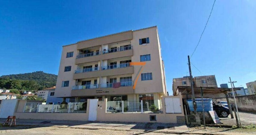 Apartamento com 1 dormitório para alugar, 80 m² por R$ 1.722,00/mês - Universitário - Biguaçu/SC