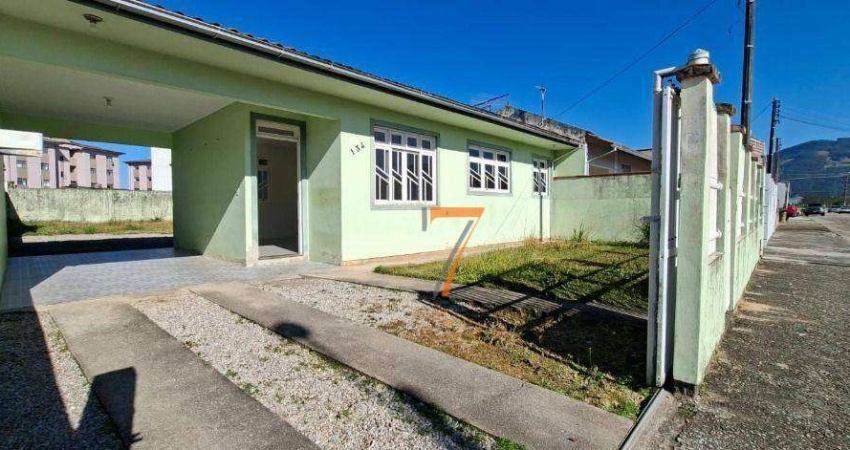 Casa com 2 dormitórios para alugar, 120 m² por R$ 3.176,01/mês - Centro - Biguaçu/SC