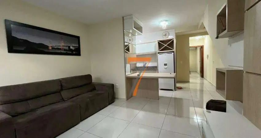 Apartamento com 2 dormitórios para alugar, 59 m² por R$ 2.355,26/mês - Barra do Aririú - Palhoça/SC