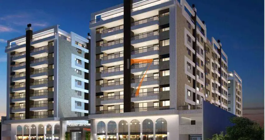 Apartamento com 3 dormitórios à venda, 90 m² por R$ 1.200.000 - Abraão - Florianópolis/SC