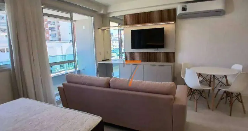 Studio com 1 dormitório para alugar, 42 m² por R$ 4.410,64/mês - Estreito - Florianópolis/SC