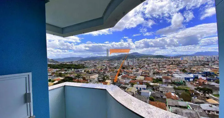 Apartamento com 2 dormitórios à venda, 66 m² por r$ 450.000,00 - cidade jardim de florianópolis - são josé/sc