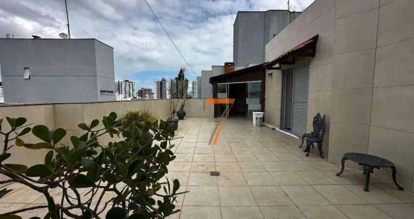 Cobertura com 4 dormitórios à venda, 241 m² por r$ 1.390.000,00 - balneário - florianópolis/sc