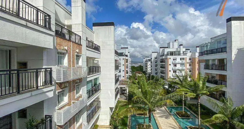 Apartamento com 3 dormitórios para alugar, 138 m² por r$ 6.118,37/mês - abraão - florianópolis/sc