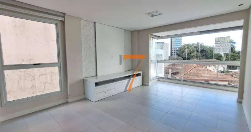 Apartamento com 2 dormitórios para alugar, 75 m² por r$ 8.120,00/mês - centro - florianópolis/sc