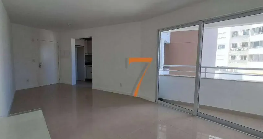 Apartamento com 2 dormitórios para alugar, 70 m² por r$ 4.129,08/mês - estreito - florianópolis/sc