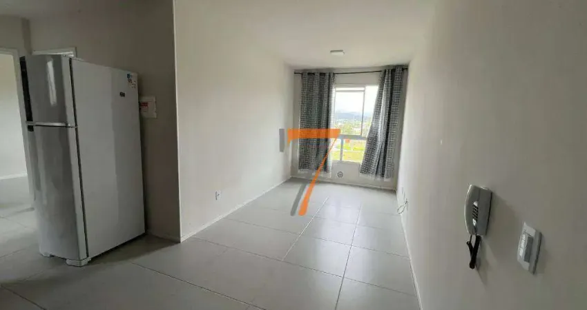 Apartamento com 2 dormitórios para alugar, 45 m² por r$ 1.938/mês - sertão do maruim - são josé/sc