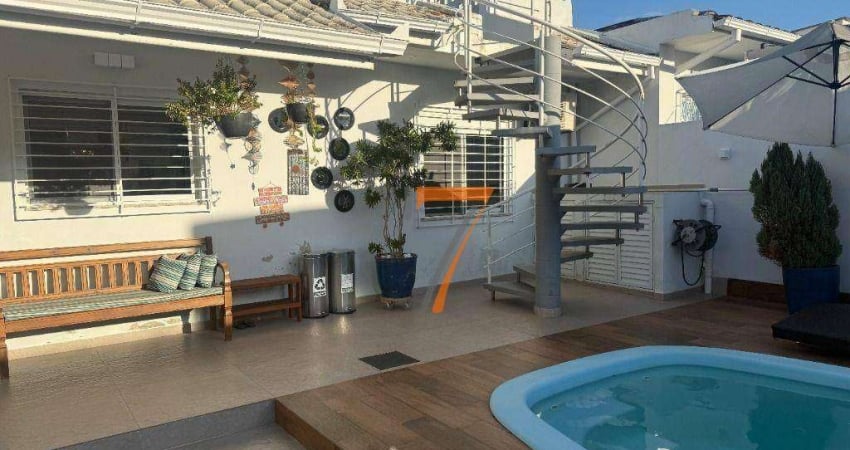 Casa com 3 dormitórios à venda, 163 m² por r$ 2.750.000,00 - balneário - florianópolis/sc