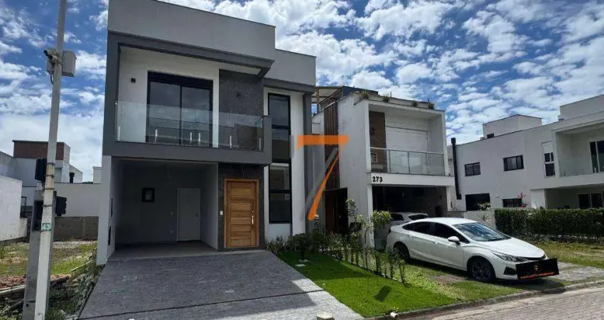 Casa com 4 dormitórios à venda, 150 m² por r$ 859.000 - deltaville - biguaçu/sc